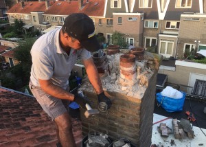 slopen schoorsteen